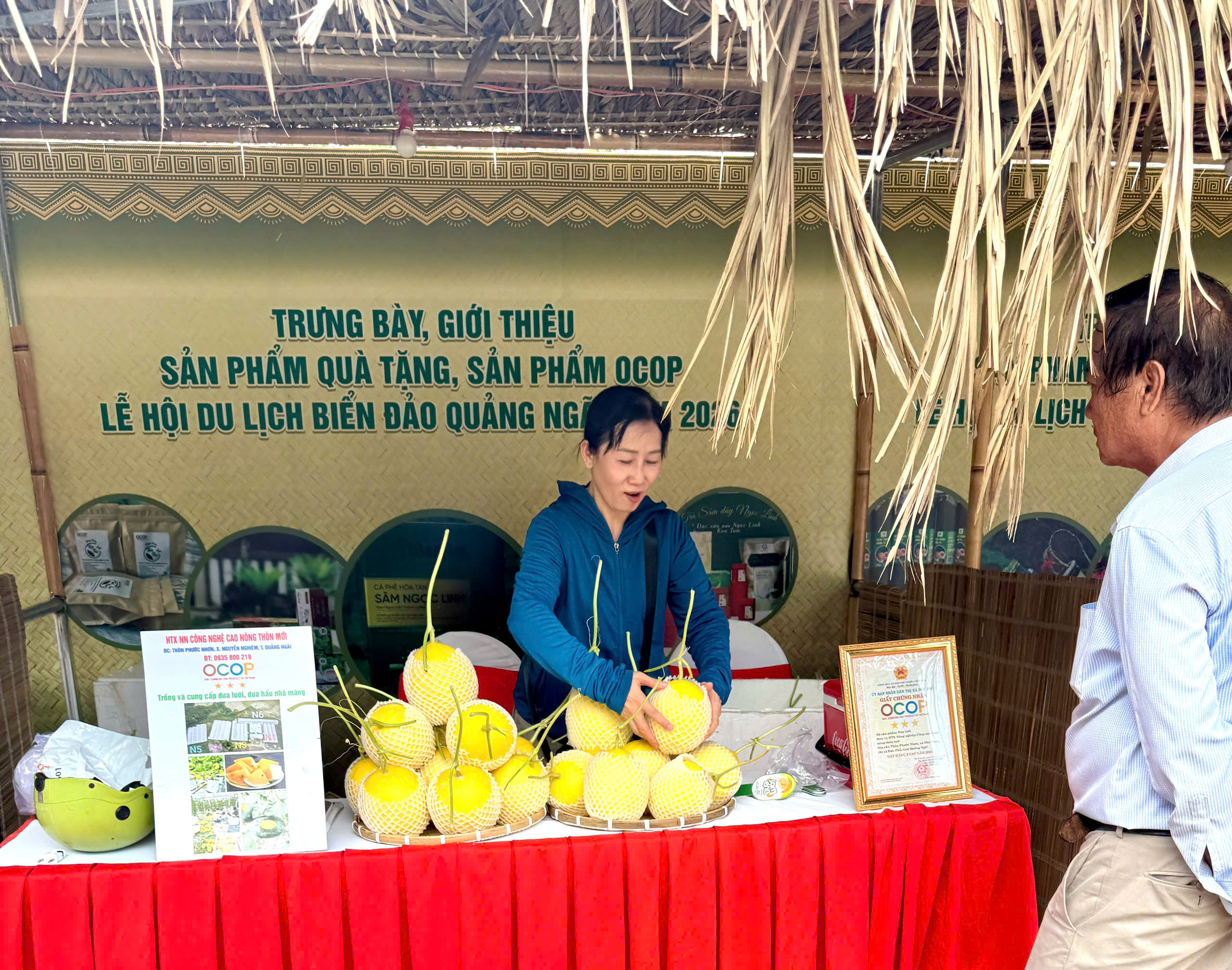 CÂU CHUYỆN SẢN PHẨM DƯA LƯỚI KIM HOÀNG HẬU